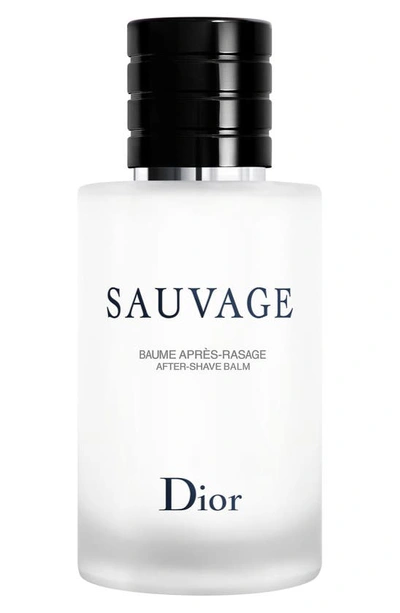 DIOR SAUVAGE AFTER-SHAVE BALM, 3.4 OZ
