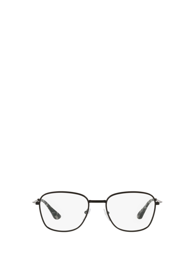Prada Pr 64wv Matte Black Male Eyeglasses