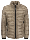 Canada Goose Crofton Quilted Down Jacket In Beige