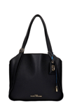 MARC JACOBS THE DIRECTOR TOTE IN BLACK LEATHER