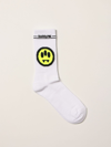 Barrow White Socks With Logo In White