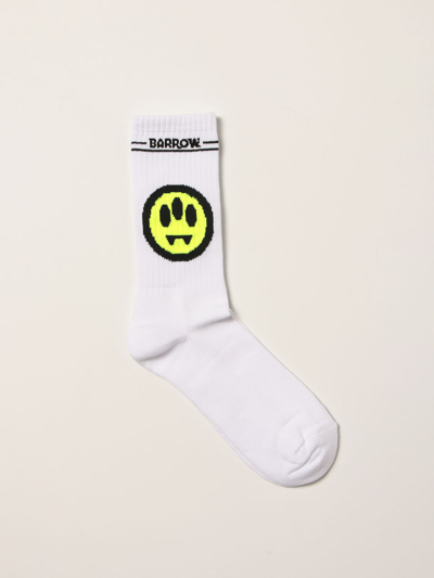 Barrow White Socks With Logo