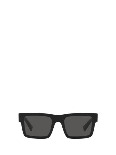 Prada Pr 51os Gunmetal Male Sunglasses In Dark Grey