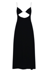 Saint Laurent Abito Midi In Black