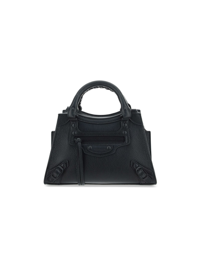 Balenciaga Neo Classic City Mini Handbag In Black