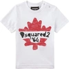 Dsquared2 Logo-print Cotton T-shirt In White