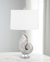 John-richard Collection Nautilus Seashell Table Lamp