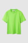 Cos Boxy-fit Heavyweight T-shirt In Green