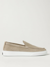 Woolrich Suede Moccasin In Sand