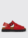 Camper Brutus Woven Sandals In Red