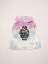 Stella Mccartney Multicolor T-shirt Tie-dye For Kids With The Beatles In Multicolor