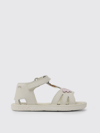 Camper Miko  Sandals In Calfskin In White