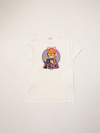 FENDI T-SHIRT WITH GRAPHIC PRINT,C76073001