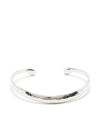 DOWER & HALL CURVED NOMAD STERLING-SILVER BANGLE