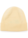 PRINGLE OF SCOTLAND RIBBED DOUBLE-LAYER BEANIE