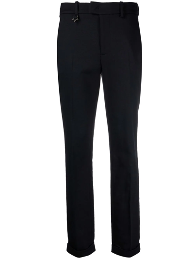 Lorena Antoniazzi Mid-rise Tailored Trousers In Black