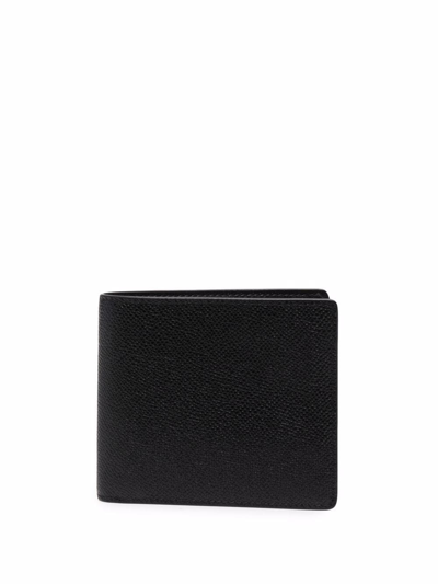 Maison Margiela Grained Bi-fold Wallet In Black