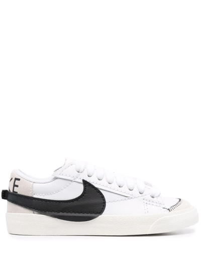 Nike Blazer Low '77 Jumbo 运动鞋 In Weiss