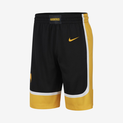 Nike Men's College Dri-fit (iowa) Basketball Shorts In Black