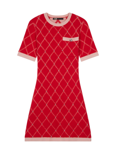 strapless open back dress Pre-Order - Vacation Dress in Vintage Red Rose Print