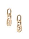 Jimmy Choo Goldtone Chunky Chain Drop Earrings In Brass