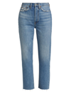 RE/DONE '70S ULTRA HIGH-WAISTED STOVE PIPE JEANS