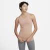 Nike Dri-fit Adv Aura Women's Slim-fit Tank In Rose Whisper