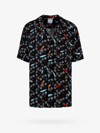 Marcelo Burlon County Of Milan Marcelo Burlon Hawaii Shirt In Black
