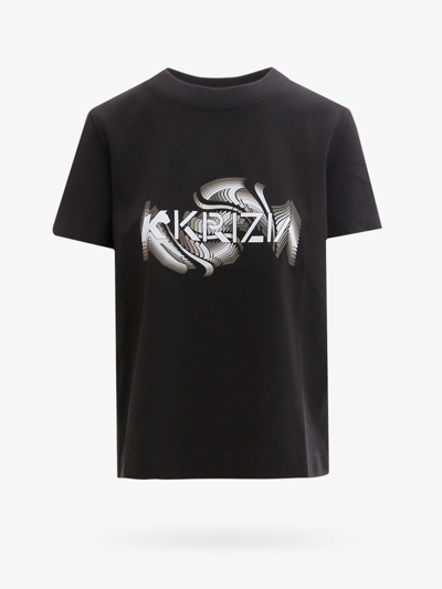 K Krizia T-shirt In Black