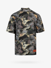 Heron Preston Camouflage Mock-neck T-shirt In Green