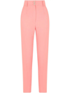 DOLCE & GABBANA HIGH-WAISTED TAILORED TROUSERS