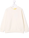 Off-white Light Pink Sweatshirt With Print In Neutrals