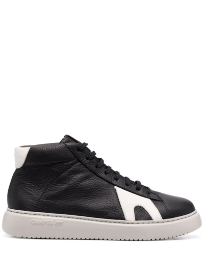 Camper Runner K21  Trainers In Leather In Black