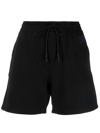Ugg Elasticated Drawstring-waist Shorts In Schwarz