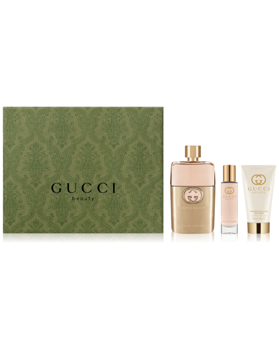 Gucci 3-pc. Guilty Pour Femme Eau De Parfum Gift Set