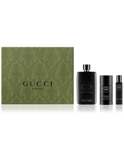 Gucci Men's 3-pc. Guilty Eau De Parfum Gift Set