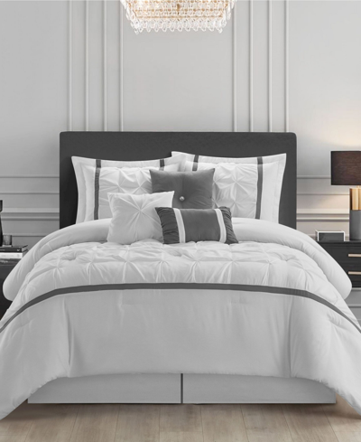 Stratford Park Elena 7-piece Comforter Set, King In White