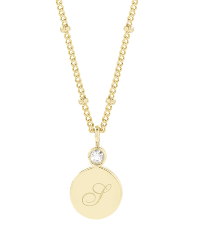 Brook & York Women's Caroline Initial Pendant In Gold- S