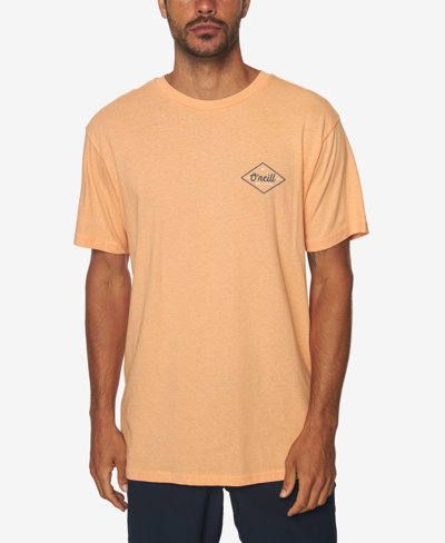 O'neill Men's Glazier T-shirt In Cantaloupe