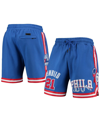 Pro Standard Men's Joel Embiid Royal Philadelphia 76ers Team Player Shorts In Royal