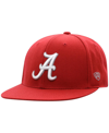 TOP OF THE WORLD MEN'S TOP OF THE WORLD CRIMSON ALABAMA CRIMSON TIDE TEAM COLOR FITTED HAT