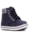 Nautica Big Boys Wharf Harbour Casual High-top Sneaker In Navy