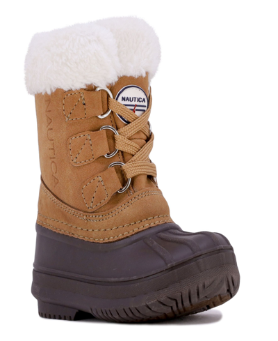 Nautica Toddler Boys Ayce Boots In Tan