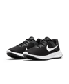 Nike Women's Revolution 6 Next Nature Wide Width Running Sneakers From Finish Line In Black/smoke Gray/white