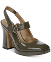 Sam Edelman Women's Jildie Mary Jane Slingback Pumps Women's Shoes In Alpine Green