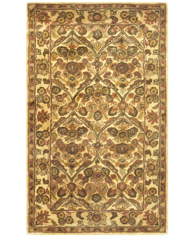 Safavieh Antiquity At51 Gold 3' X 5' Area Rug