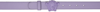 Versace Purple Monochrome Medusa Belt In 1l59v Lilac-lilac-ve