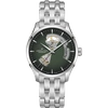 Hamilton Jazzmaster Open Heart Auto In Green