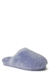 Dearfoams Fireside Genuine Shearling Mule Slipper In Eventide