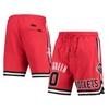 PRO STANDARD PRO STANDARD JALEN GREEN RED HOUSTON ROCKETS PLAYER REPLICA SHORTS